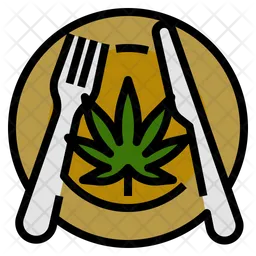 Marijuana Meal  Icon