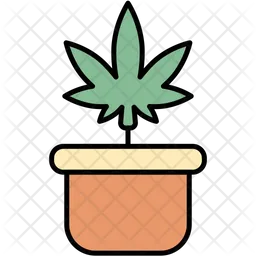Marijuana Plant  Icon