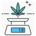 Marijuana Scale Ratio Scale Icon