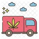 Marijuana Shipping Icon