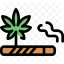 Smoke Cannabis Marijuana Icon