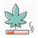 Marijuana Smoking Icon
