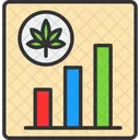 Marijuana Stocks Chart Graph Icon