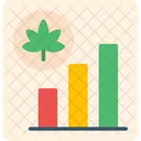 Marijuana Stocks Chart Graph Icon