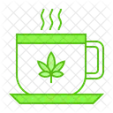 Tea Cup Marijuana Icon