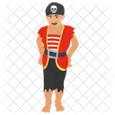 Marin Pirate Pirate Costume De Pirate Icône