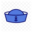Marine Cap Hat Icon