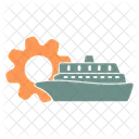 Marine Engineering Engineering Engineer Icon