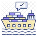 Marine Insurance Ship Insurance Icon
