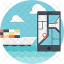 Marine Navigation App  Icon