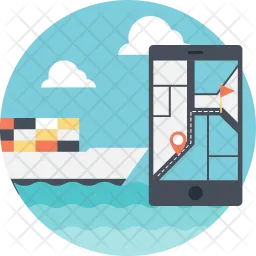 Marine Navigation App  Icon