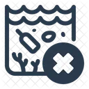 Marine Pollution Ocean Conservation Water Contamination Icon