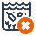 Marine Pollution Ocean Conservation Water Contamination Icon