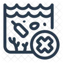 Marine Pollution Ocean Conservation Water Contamination Icon