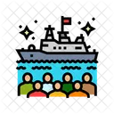 Marine Tag Chinesisch Symbol