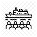 Marine Tag Chinesisch Symbol