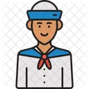 Marinero masculino  Icono