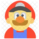 Mario Luigi Arcade Icon