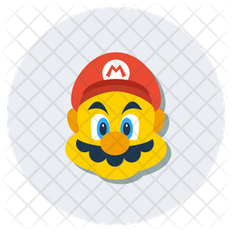 Mario Icon Download In Flat Style