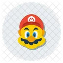 Mario Superhero Character Icon