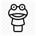 Puppe Charakter Tier Symbol