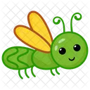 Oruga de mariposa  Icono