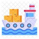 Maritime Freight  Icon