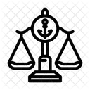 Maritime Law Regulations Icon