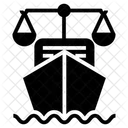Maritime Law Shipping Law Admiralty Law Icon