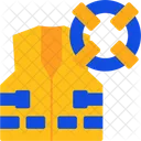 Maritime Safety Nautical Security Oceanic Safety Measures Icon