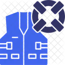 Maritime Safety Nautical Security Oceanic Safety Measures Icon