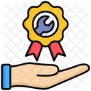 Mark Labour Day Badge Icon