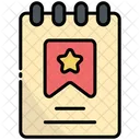 Notepad Mark Favorite Icon