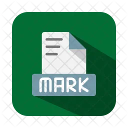 Markdown Markdown-Dokument  Symbol