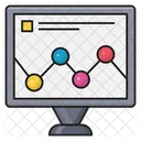 Graph Chart Analytic Icon