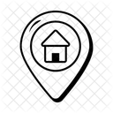 Marker Pin Building  Icon