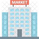 Market Stock Exchange Bank Icon