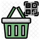 Market Shopping Qr Code Icon