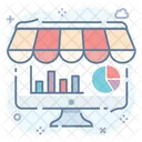 Market Analytics Business Report Business Research Icon