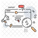 Market analysis  Icon