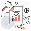 Market analytics  Icon