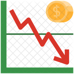 Market Failure Icon - Download in Flat Style