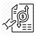 Market Fluctuation Volatility Variation Icon