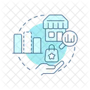 Market gap analysis  Icon