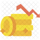 Market Crash Recession Icon