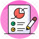 Business Market Report Icon