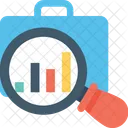 Market Research Magnifier Icon