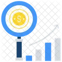 Business Research Analytics And Research Business Analysis Icon