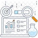 Business Analytics Business Report Business Research Icon