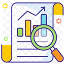 Growth Analysis Market Research Data Analysis Icon